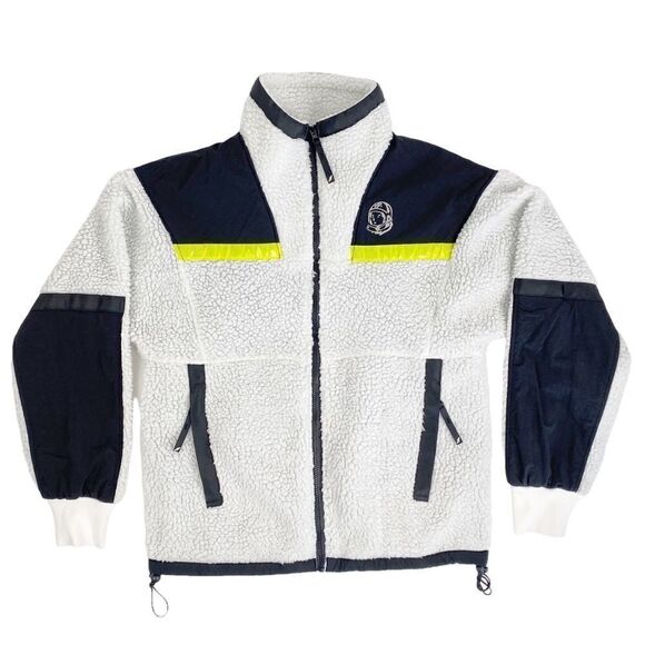 Billionaire Boys Club Hi-Vis Sherpa Fleece Jacket - Picture 1 of 7